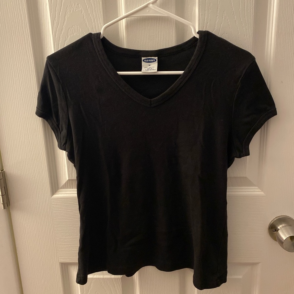 black shirt